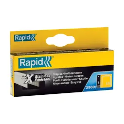 Rapid No. 13 Finewire staple Stainless steel 6 mm