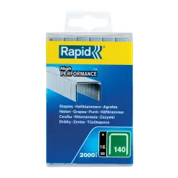 Rapid No. 140 Flatwire staple 16 mm