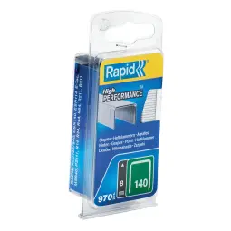 Rapid No. 140 Flatwire staple 8 mm
