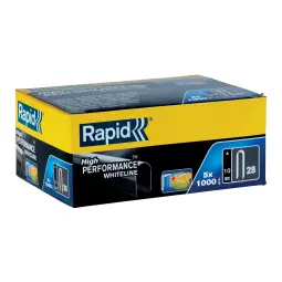 Rapid No. 28 Cable staple White 10 mm
