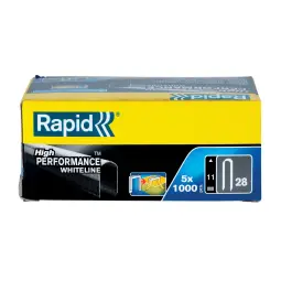 Rapid No. 28 Cable staple White 11 mm