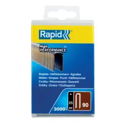 Rapid No. 90 Narrow crown staple 25 mm