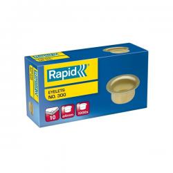 Rapid Eyelet Staples 300/4 Pack of 1000