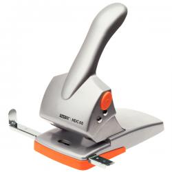 Rapid HDC65 Fashion Heavy Duty Hole Punch Silver/Orange