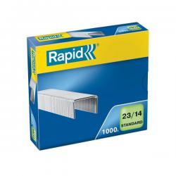 Rapid Standard Staples 23/14 Pack of 1000 X 10 Packs