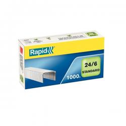 Rapid Standard Staples 24/6 Pack of 1000 X 20 Packs