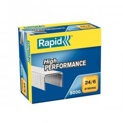 Rapid Strong Staples 24/6 Pack of 5000