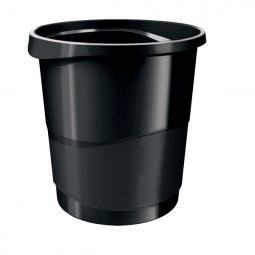 Rexel Choices Waste Bin Plastic 14 Litre Capacity Black