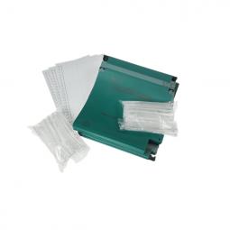 Rexel 275 Lateral Hanging Files 50mm base Manilla Green Pack of 50