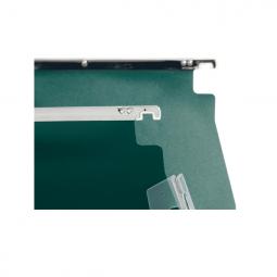 Rexel 275 Lateral Hanging Files 50mm base Polypropylene Green Pack of 25