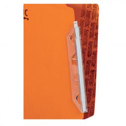 Rexel 330 Lateral Hanging Files 15mm V-base Manilla Orange Pack of 50