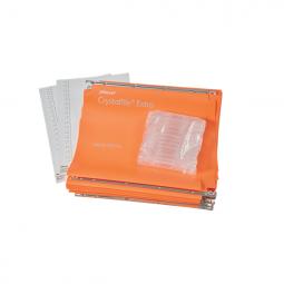 Rexel 330 Lateral Hanging Files 30mm base Polypropylene Orange Pack of 25