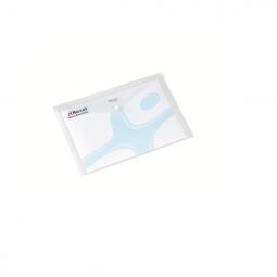 Rexel Popper Wallet A4 with High Quality Durable Polypropylene White Pack of 5