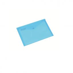 Rexel Popper Wallets A4 150 Sheet Capacity Blue Pack of 10