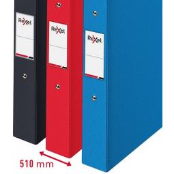 Rexel Choices A4 Polypropylene Ring Binder 25mm 2RR Assorted Pack of 3