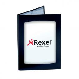 Rexel ClearView Display Book A3 Black 24 Pockets