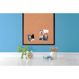 Nobo Small Cork Notice Board with Black Frame 585x430mm