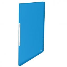 Rexel Choices Translucent Display Book A4 20 Pockets Blue