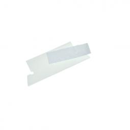 Rexel Flexi Tabs for Crystalfile Flexifile Suspension Files Clear Pack of 50 X 10 Packs