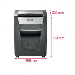 Rexel Momentum M515 Paper Shredder UK Black