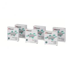 Rexel No. 23/8 Staples Box of 1000 X Pack of 20