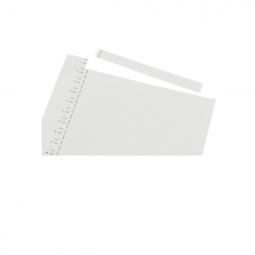 Rexel Printable Inserts for 330 Lateral Suspension File Tabs White Crystalfile Pack of 34