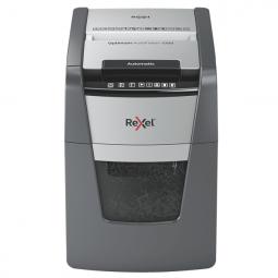 Rexel Optimum AutoFeed+ 100M Automatic Micro Cut Paper Shredder Black