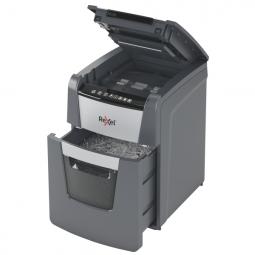 Rexel Optimum AutoFeed+ 100M Automatic Micro Cut Paper Shredder Black