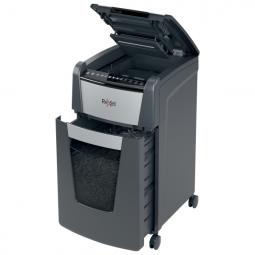 Rexel Optimum AutoFeed+ 300X Automatic Cross Cut Paper Shredder Black