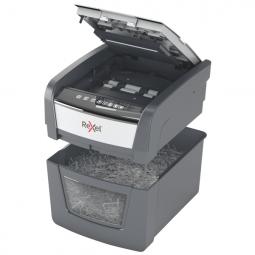 Rexel Optimum AutoFeed 45X Automatic Cross Cut Paper Shredder Black