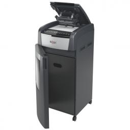 Rexel Optimum AutoFeed+ 600M Automatic Micro Cut Paper Shredder Black