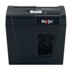 Rexel Secure X6 Cross Cut Paper Shredder Black