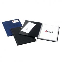 Rexel Nyrex Slimview Display Book A4 Black 24 Pockets Pack of 5