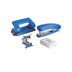 Rexel Mini Stapler Punch and Staple Extractor Set Assorted Colours