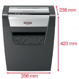 Rexel Momentum X312 Paper Shredder Black