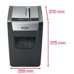 Rexel Momentum X312-SL Slimline Paper Shredder UK Black