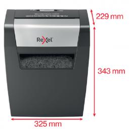 Rexel Momentum X406 Paper Shredder UK Black